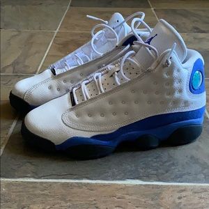 ‼️ Jordan 13 Retro White Hyper Royal Black…
